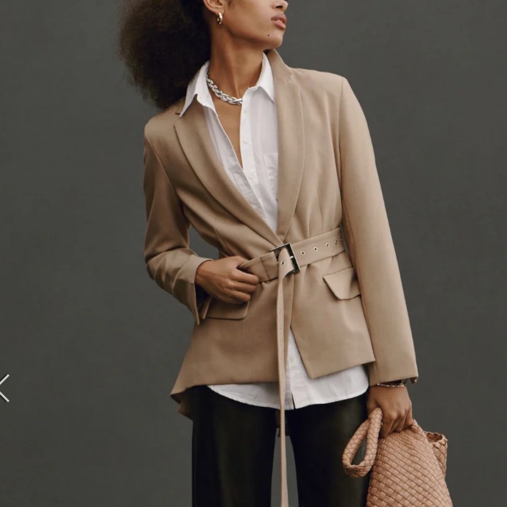 NWT Maeve tan blazer/jacket - Picture 5 of 7